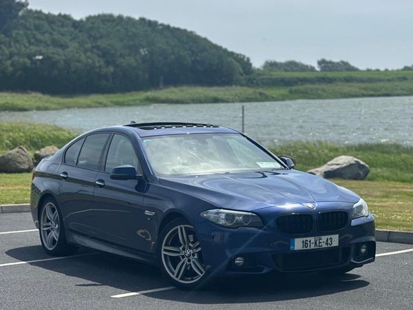 BMW 5-Series Saloon, Diesel, 2016, Blue