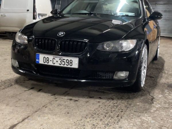 BMW 3-Series Coupe, Petrol, 2008, Black
