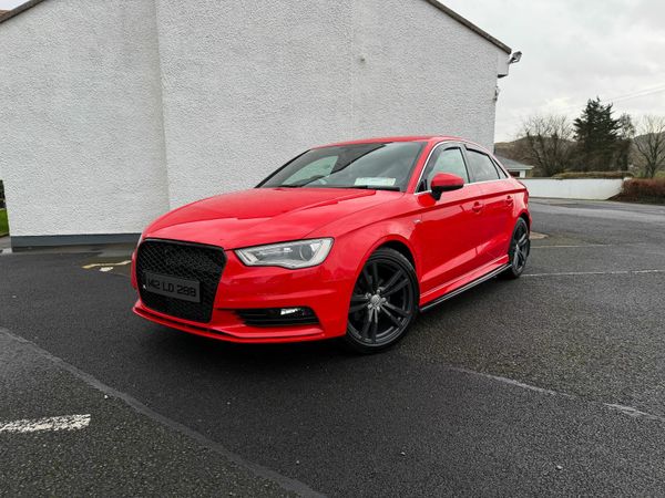 Audi A3 Saloon, Diesel, 2014, Red