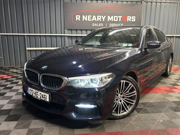 BMW 5-Series Saloon, Petrol Plug-in Hybrid, 2017, Black