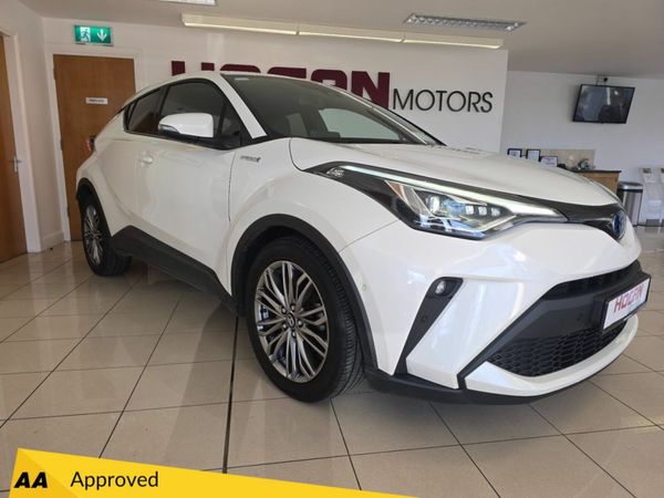 Toyota C-HR SUV, Petrol Hybrid, 2022, White