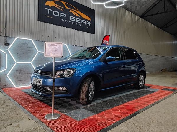 Volkswagen Polo Hatchback, Petrol, 2017, Blue