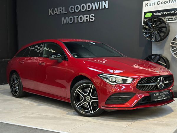 Mercedes-Benz CLA Estate, Petrol Plug-in Hybrid, 2023, Red