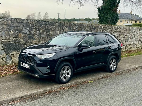Toyota RAV4 SUV, Petrol Hybrid, 2022, Black