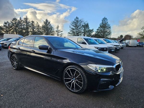 BMW 5-Series Saloon, Diesel, 2019, Black