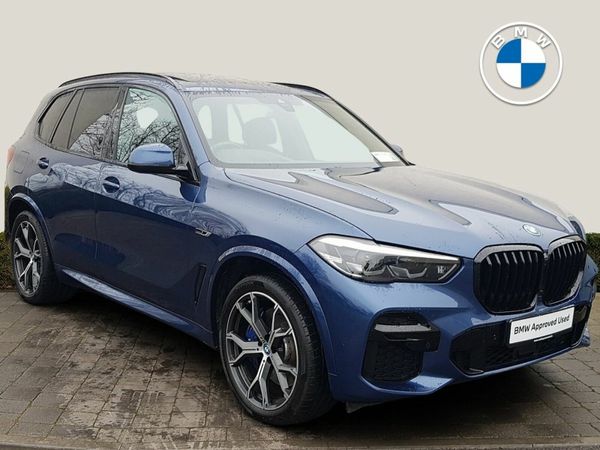 BMW X5 SUV, Petrol Plug-in Hybrid, 2022, Blue