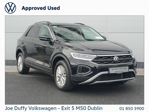 Volkswagen T-Roc SUV, Petrol, 2022, Black