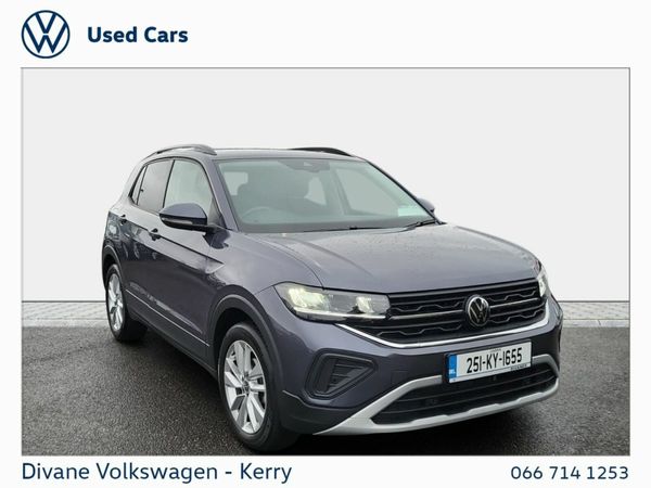 Volkswagen T-Cross SUV, Petrol, 2025, Grey