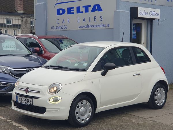 Fiat 500 Hatchback, Petrol, 2016, White