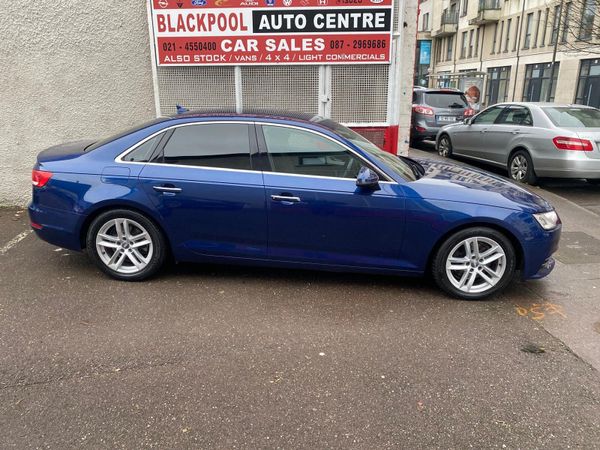 Audi A4 Saloon, Diesel, 2017, Blue