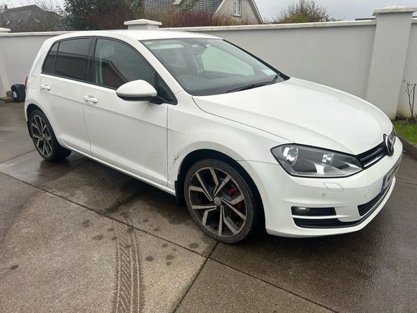 Volkswagen Golf Hatchback, Diesel, 2016, White