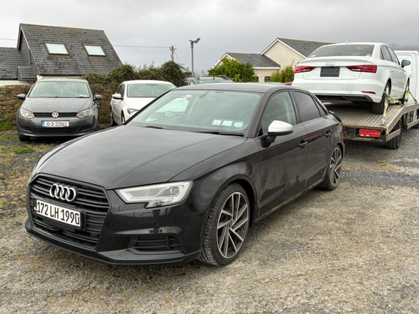 Audi A3 Saloon, Petrol, 2017, Black