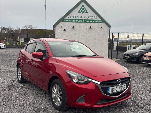 Mazda Demio Hatchback, Petrol, 2016, Red