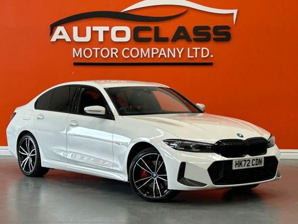 BMW 3-Series Saloon, Petrol Plug-in Hybrid, 2022, White
