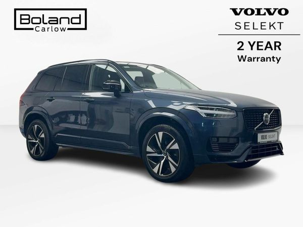 Volvo XC90 SUV, Petrol Plug-in Hybrid, 2024, Blue