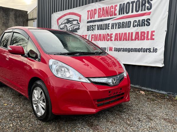 Honda Fit Hatchback, Petrol Hybrid, 2012, Red