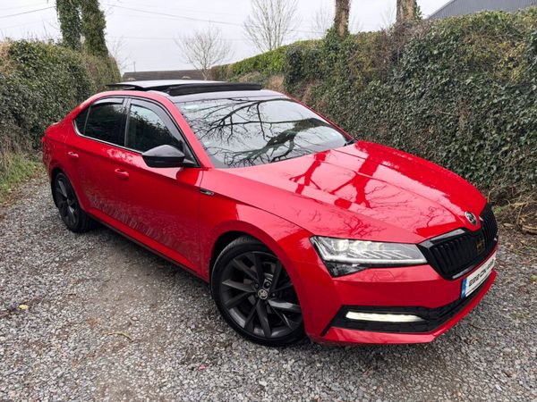 Skoda Superb Saloon, Diesel, 2022, Red