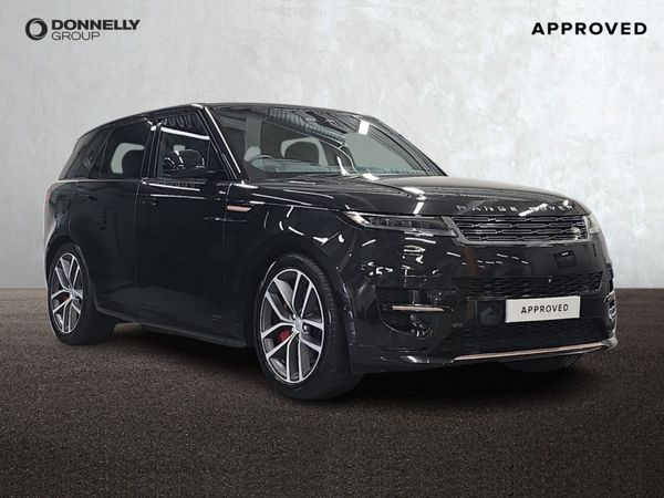 Land Rover Range Rover Sport Estate, Petrol Hybrid, 2023, Black