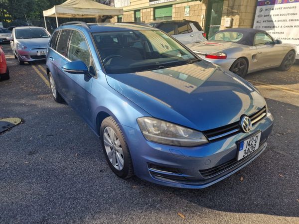 Volkswagen Golf Estate, Petrol, 2014, Blue