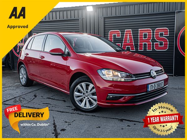 Volkswagen Golf Estate, Diesel, 2017, Red