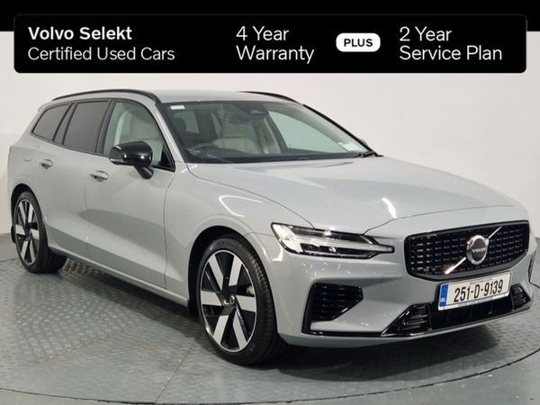 Volvo V60 Estate, Petrol Plug-in Hybrid, 2025, Grey