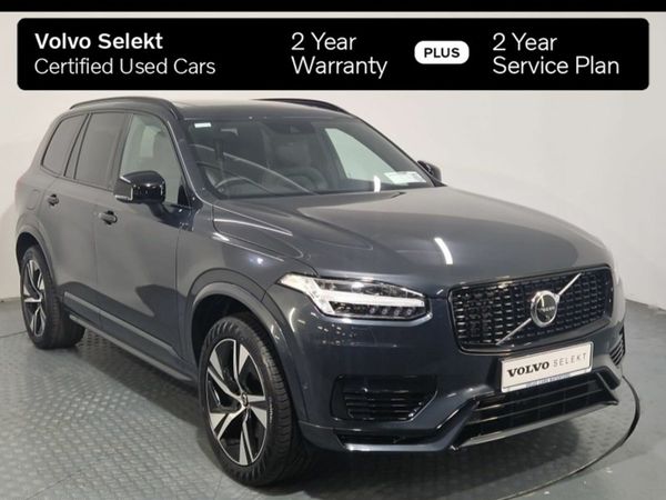 Volvo XC90 SUV, Petrol Plug-in Hybrid, 2021, Grey