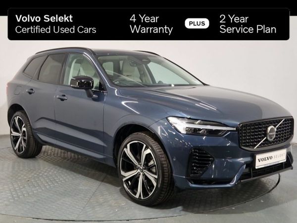 Volvo XC60 SUV, Petrol Plug-in Hybrid, 2024, Blue