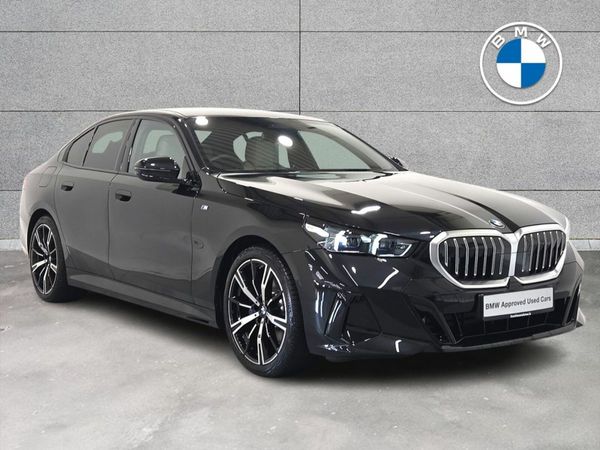 BMW 5-Series Saloon, Petrol, 2025, Black