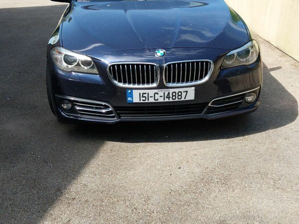 BMW 5-Series Saloon, Diesel, 2015, Blue