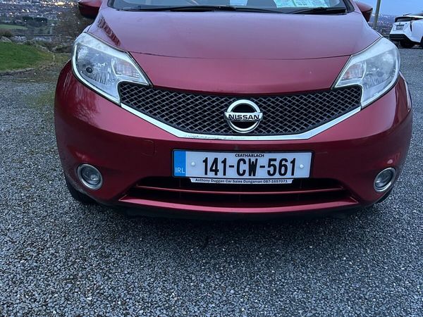 Nissan Note MPV, Petrol, 2014, Red