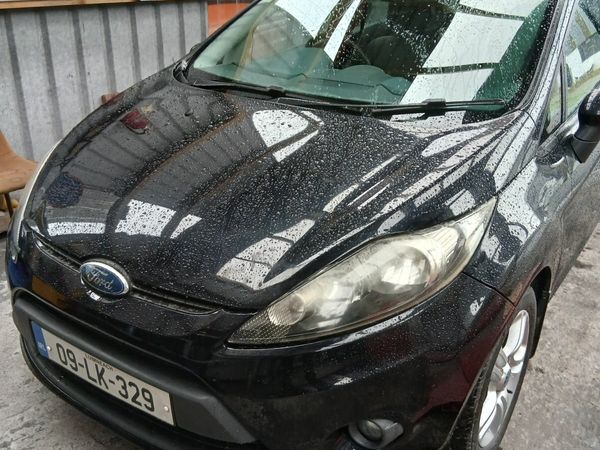 Ford Fiesta Hatchback, Petrol, 2009, Black