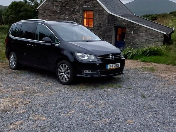 Volkswagen Sharan MPV, Petrol, 2012, Black