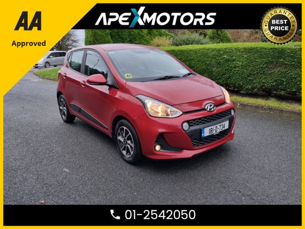 Hyundai i10 Hatchback, Petrol, 2018, Red