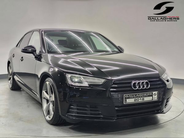 Audi A4 Saloon, Diesel, 2018, Black