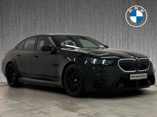 BMW M5 Saloon, Petrol Plug-in Hybrid, 2025, Black