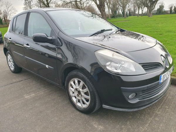 Renault Clio Hatchback, Petrol, 2007, Black