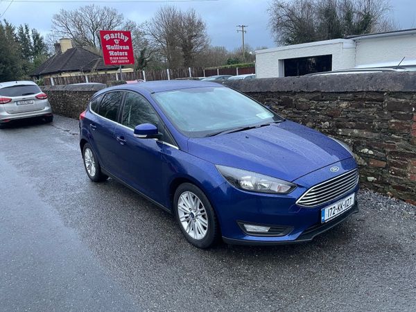 Ford Focus Hatchback, Diesel, 2017, Blue