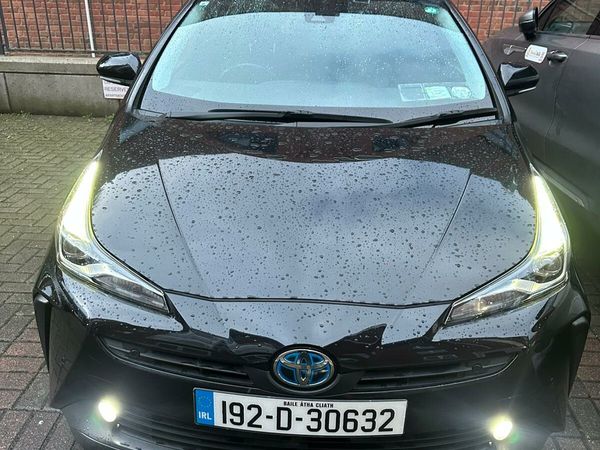 Toyota Prius Hatchback, Petrol Hybrid, 2019, Black