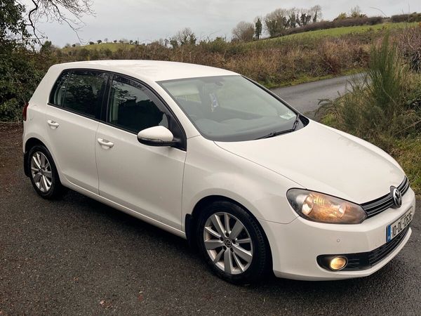 Volkswagen Golf Hatchback, Diesel, 2010, White