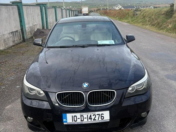 BMW 5-Series Saloon, Diesel, 2010, Black