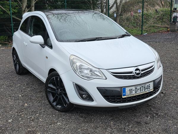 Opel Corsa Hatchback, Petrol, 2011, White