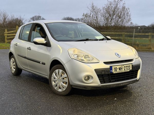 Renault Clio Hatchback, Ethanol Petrol, 2010, Silver