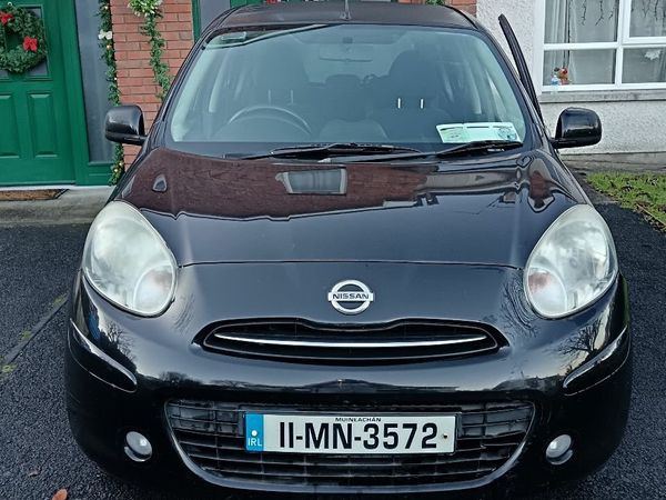 Nissan Micra Hatchback, Petrol, 2011, Black
