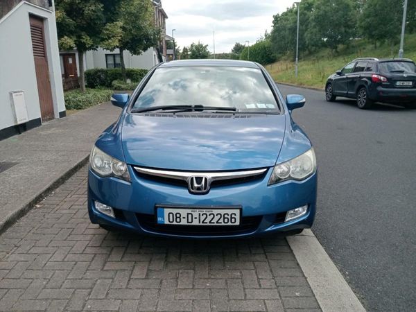 Honda Civic Saloon, Petrol Hybrid, 2008, Blue