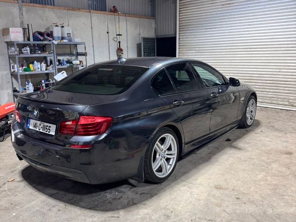 BMW 5-Series Saloon, Diesel, 2014, Grey