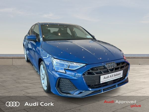 Audi A3 Saloon, Petrol, 2025, Blue