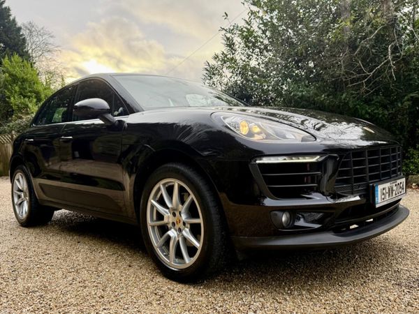 Porsche Macan SUV, Petrol, 2015, Black