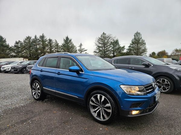 Volkswagen Tiguan Estate, Diesel, 2018, Blue