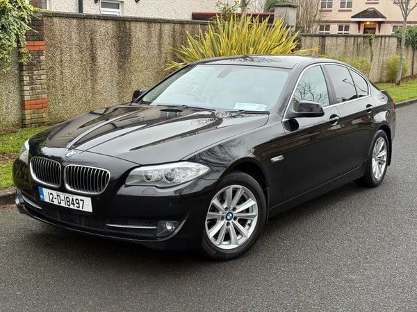 BMW 5-Series Saloon, Diesel, 2012, Black