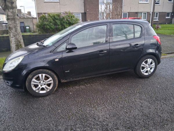 Opel Corsa Hatchback, Petrol, 2009, Black
